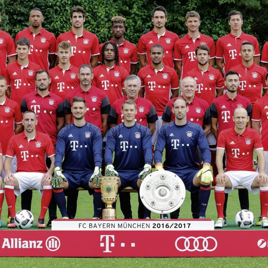 Plantilla del bayern múnich